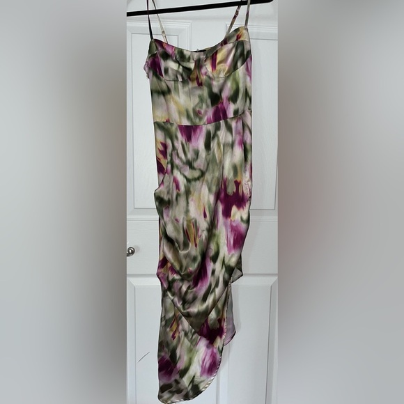 Cider Vibrant Multicolor Dress with Adjustable Straps Medium - Picture 4 of 5
